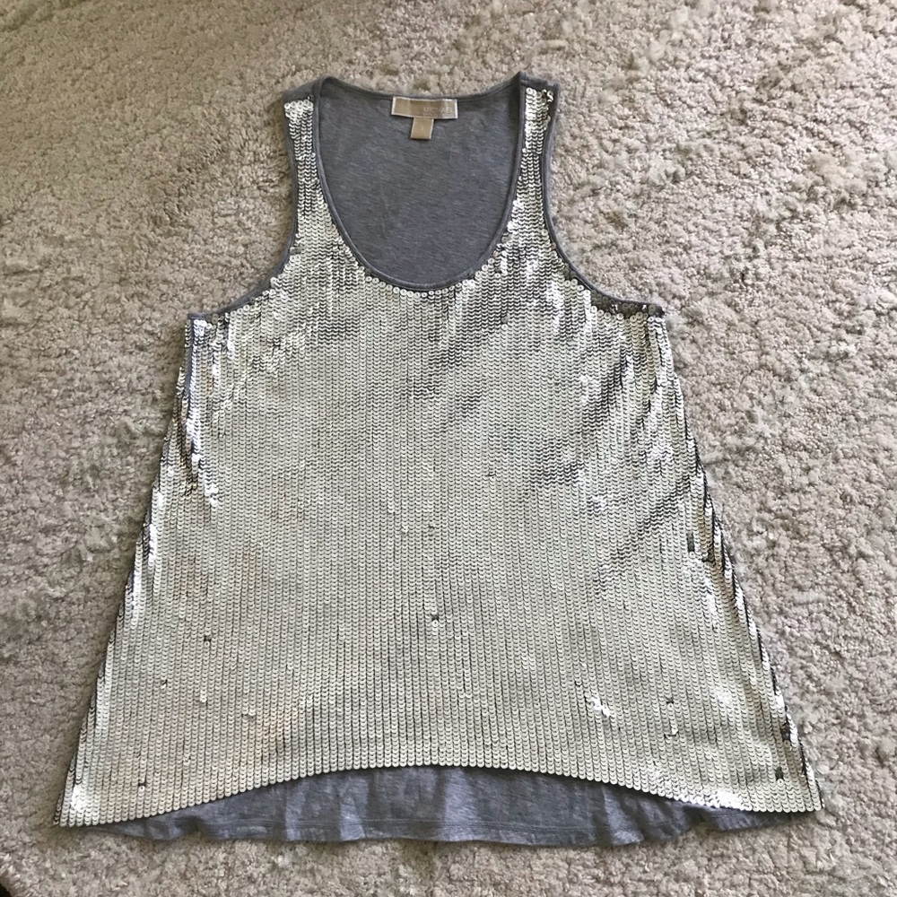 🛒 LAST CALL‼️ Michael Kors Sequined Tank Top